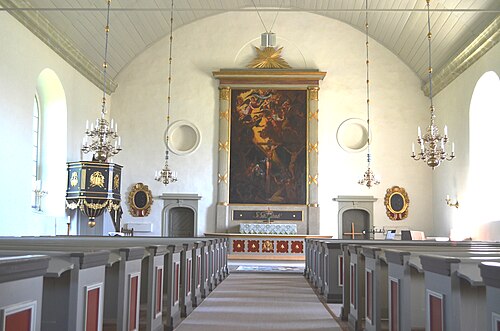 Västra Stenby kyrka, interno