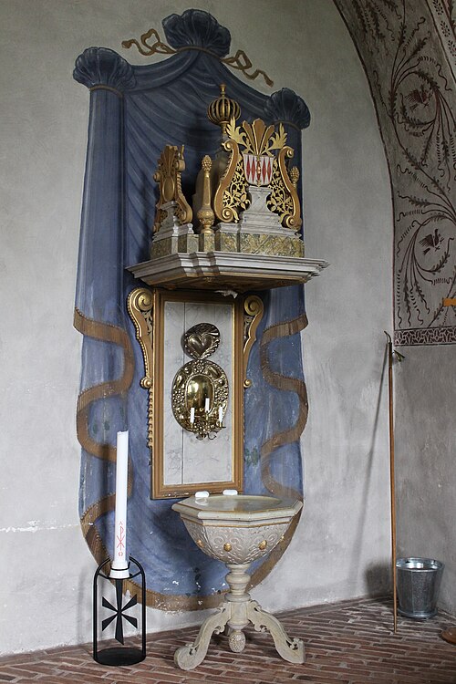 Österlövsta kyrka, interno