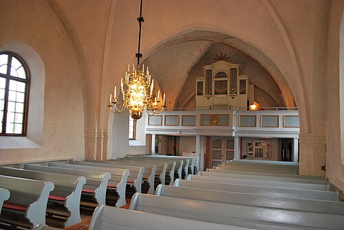 Östra Karups kyrka, interno