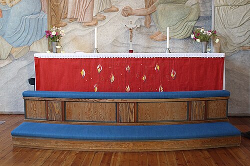 Breviks kyrka, interno