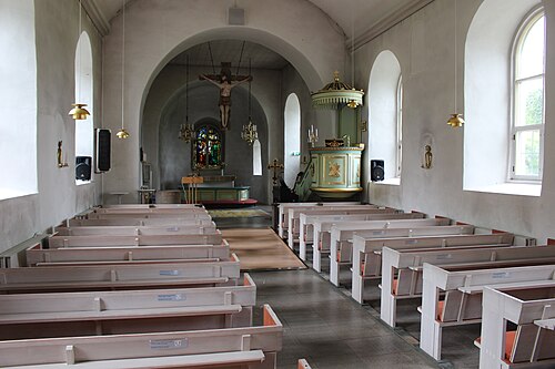 Frinnaryds kyrka, interno
