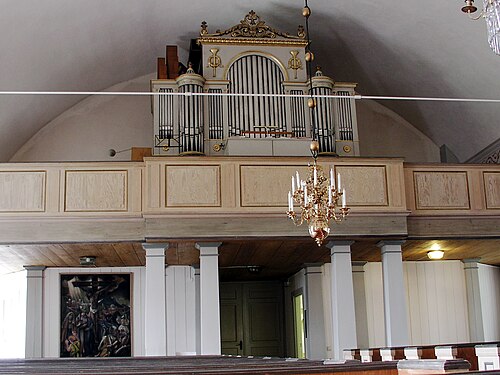 Lunda kyrka, interno