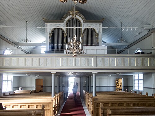 Malmöns kyrka, interno