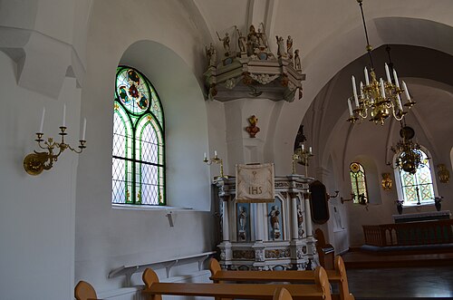 Ripsa kyrka, intérieur