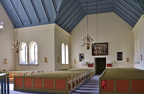 Sankt Sigfrids kyrka, interno