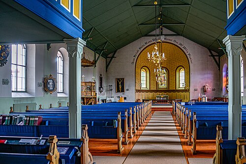 Tuna kyrka, interno