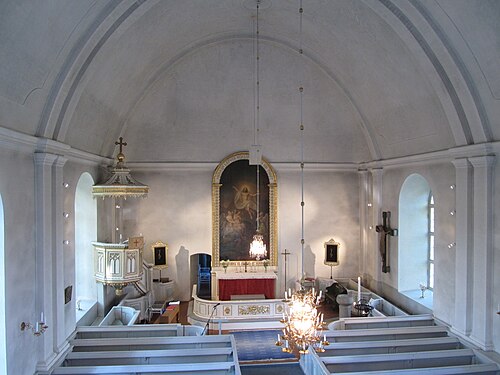 Undersviks kyrka, interno