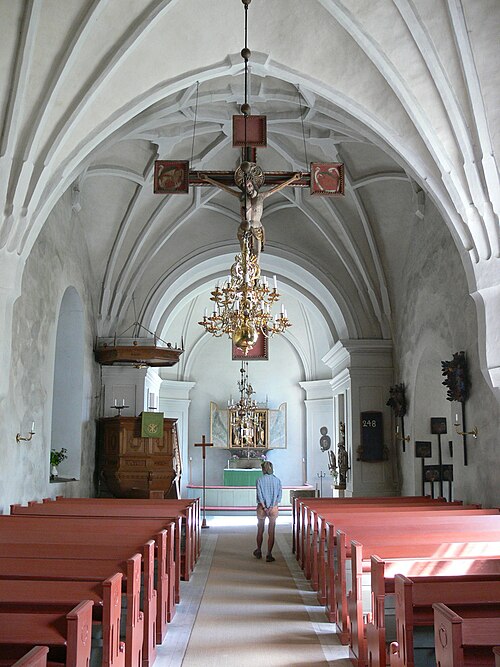 Ytterselö kyrka, interno