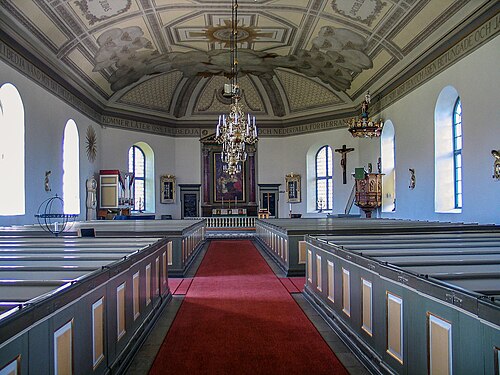 Älghults kyrka, intérieur