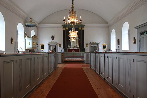 Hagby kyrka, intérieur