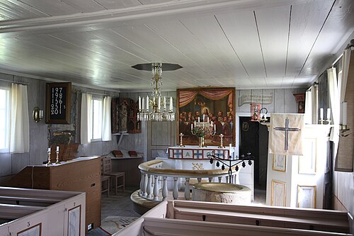 Jällby kyrka, interno