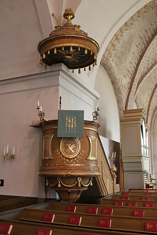 Alunda kyrka, interno