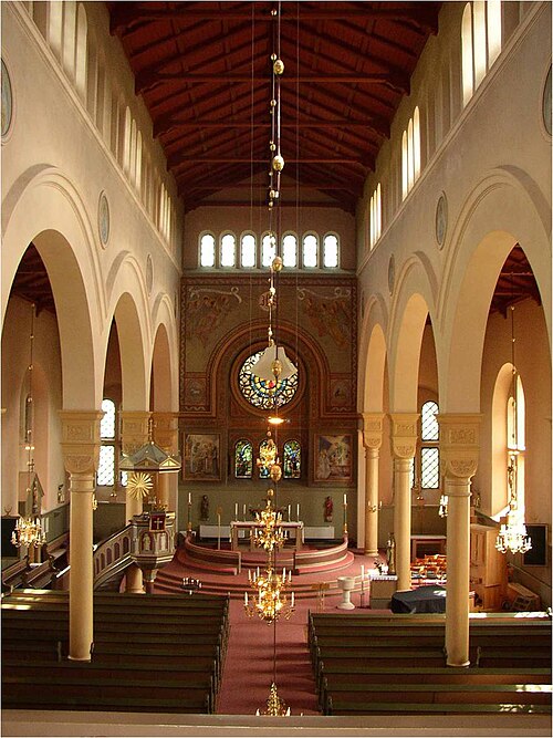 Delsbo kyrka, interno