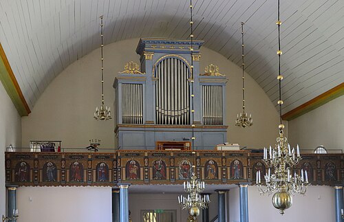 Dädesjö nya kyrka, interno