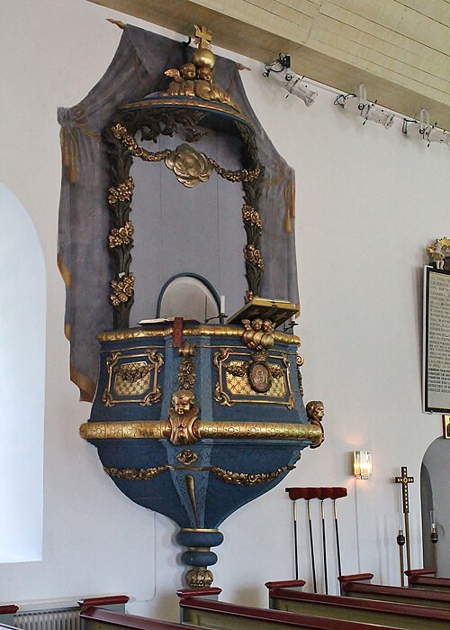 Döderhults kyrka, interno