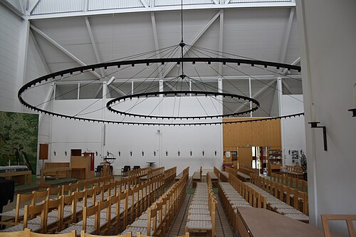 Haparanda kyrka, interno