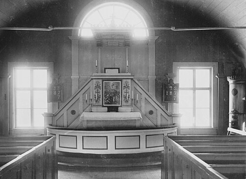 Sabbatsbergs kyrka, interno