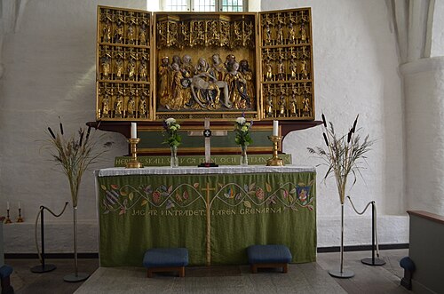 Sankt Laurentii kyrka, intérieur