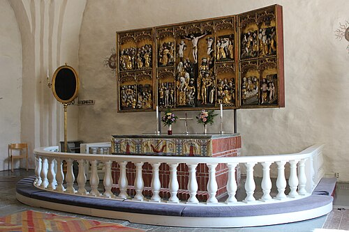 Värmdö kyrka, intérieur