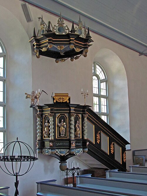 Eds kyrka, intérieur