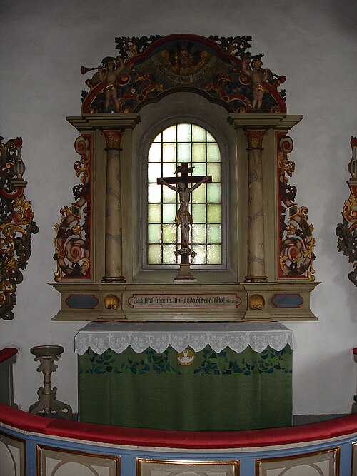 Femsjö kyrka, interno