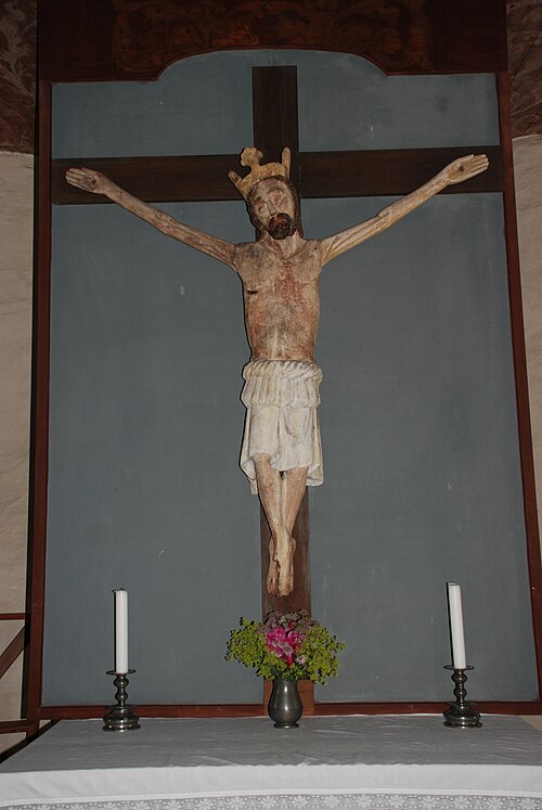 Hyssna gamla kyrka, intérieur