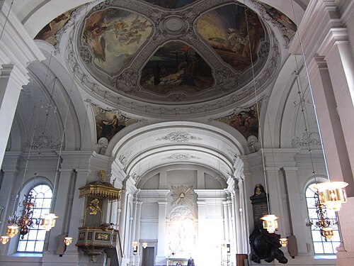 Adolf Fredriks kyrka, interno