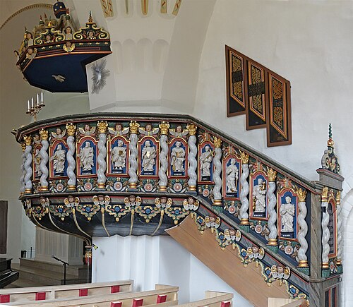 Piteå landsförsamlings kyrka, interno