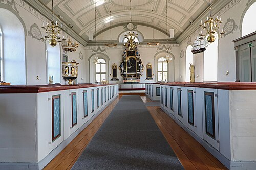 Stenåsa kyrka, interno