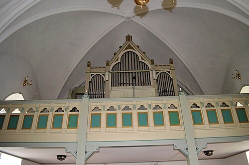 Tiarps kyrka, interno