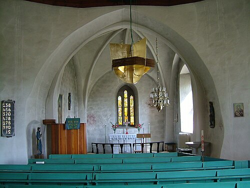 Voxtorps kyrka, intérieur