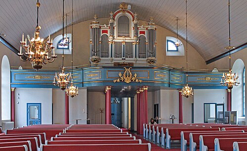 Öja kyrka, interno
