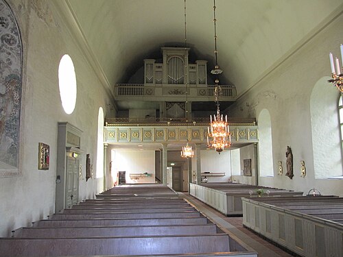 Östervåla kyrka, interno