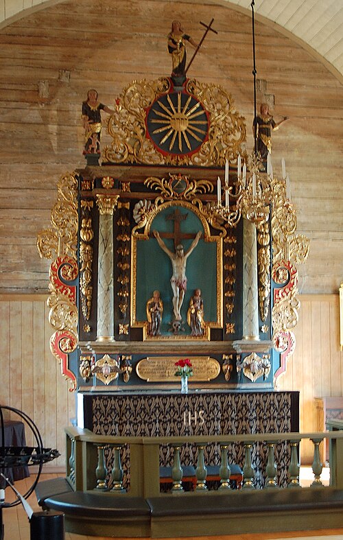 Hammarö kyrka, interno