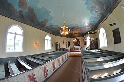 Dragsmarks kyrka, intérieur
