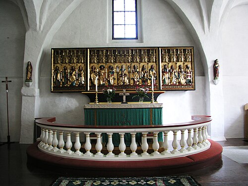 Drothems kyrka, interno