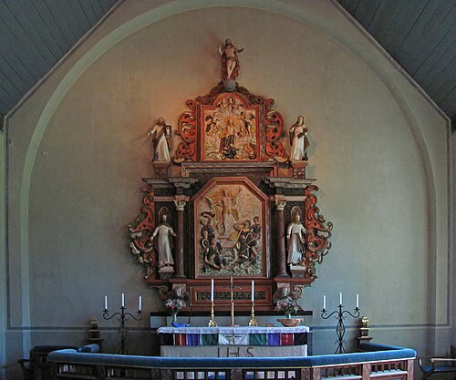 Forshaga kyrka, interno