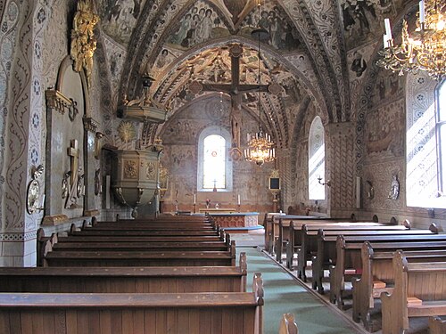 Odensala kyrka, interno