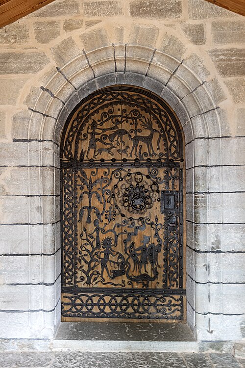 Rogslösa kyrka, interno