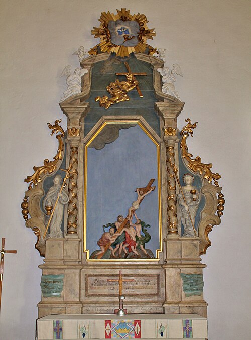 Räpplinge kyrka, interno
