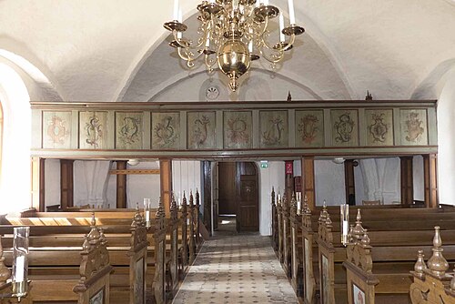Eljaröds kyrka, interno