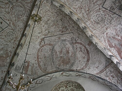 Ölmstads kyrka, interno