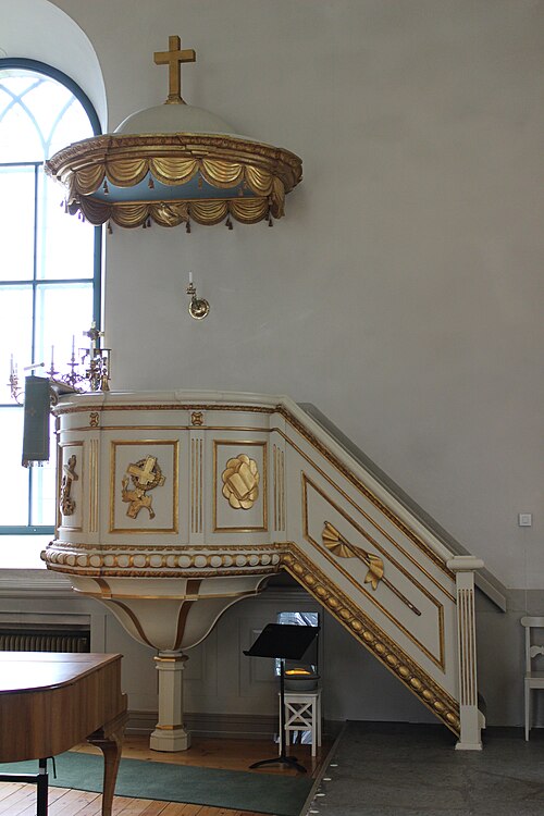 Stora Mellösa kyrka, interno