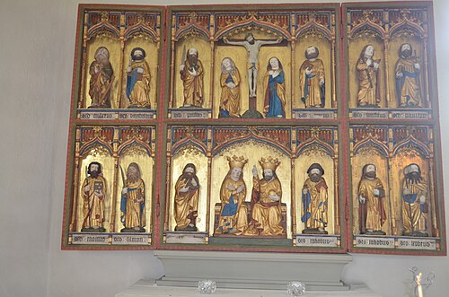 Västra Eneby kyrka, intérieur