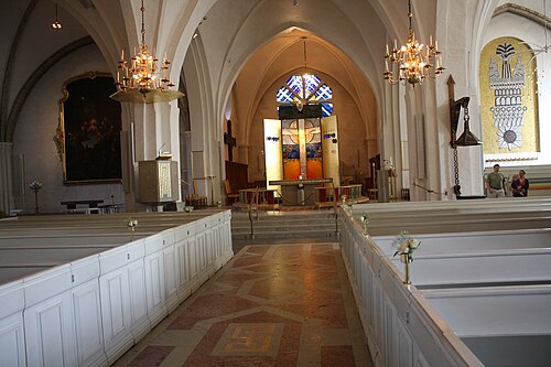 Växjö domkyrka, interno
