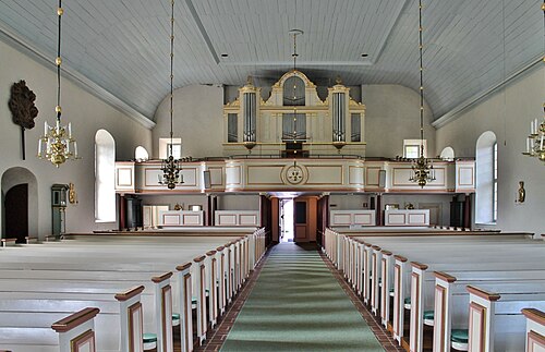 Rydaholms kyrka, interno