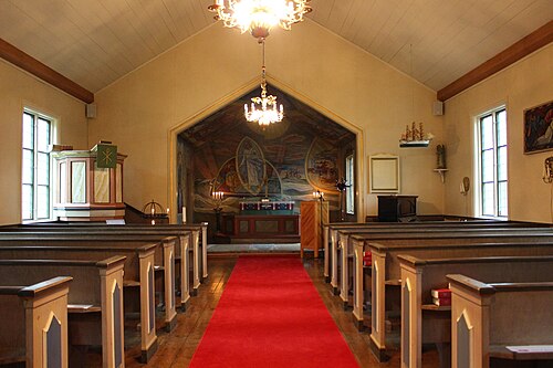 Björkö-Arholma kyrka, interno