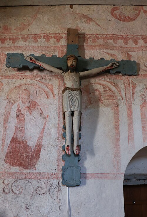 Drevs gamla kyrka, interno