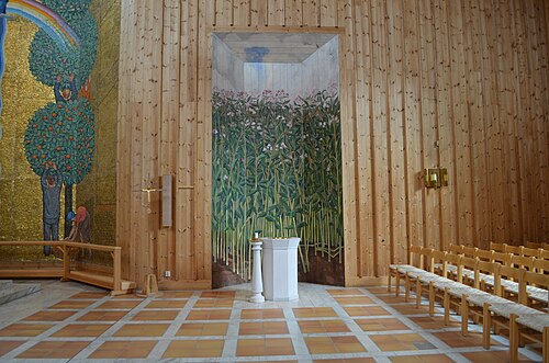 Gottsunda kyrka, interno