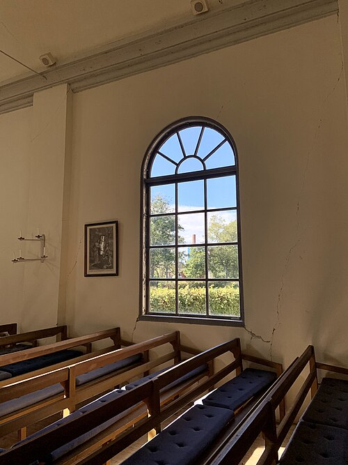 Sätra brunns kyrka, interno
